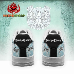 Black Clover Sneakers Magic Knights Squad Silver Eagle Shoes Anime 5