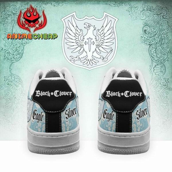 Black Clover Sneakers Magic Knights Squad Silver Eagle Shoes Anime 3