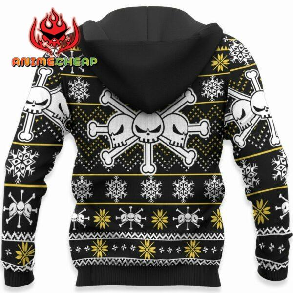 Blackbeard Pirates Ugly Christmas Sweater Custom Anime One Piece XS12 4