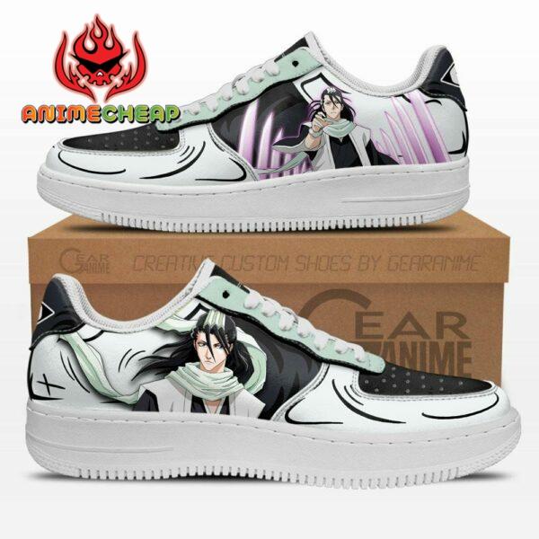 Bleach Byakuya Kuchiki Air Shoes Custom Anime Sneakers 1