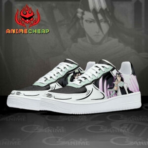 Bleach Byakuya Kuchiki Air Shoes Custom Anime Sneakers 5