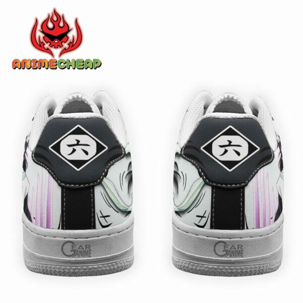 Bleach Byakuya Kuchiki Air Shoes Custom Anime Sneakers 3