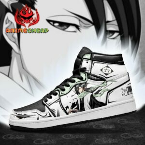 Bleach Byakuya Kuchiki Shoes Custom Anime Sneakers 7