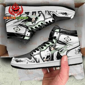 Bleach Byakuya Kuchiki Shoes Custom Anime Sneakers 5