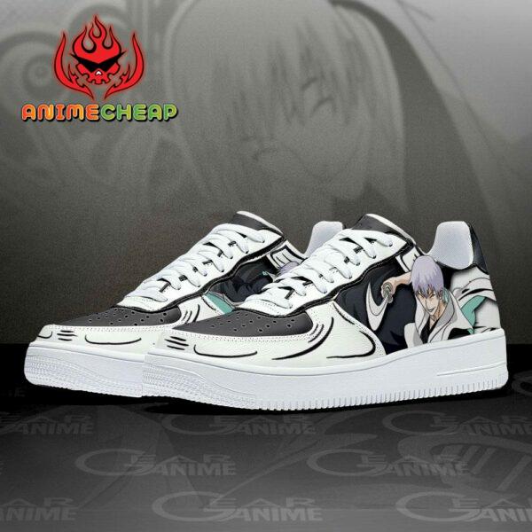 Bleach Gin Ichimaru Air Shoes Custom Anime Sneakers 2