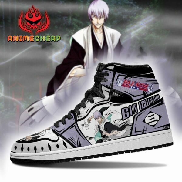 Bleach Gin Ichimaru Anime Shoes Fan Gift Idea MN05 3