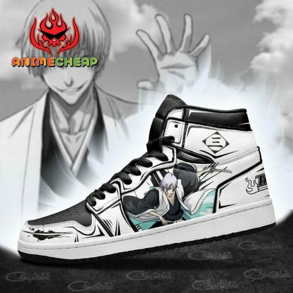 Bleach Gin Ichimaru Shoes Custom Anime Sneakers 4