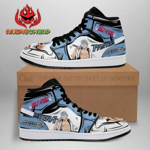 Bleach Grimmjow Anime Shoes Fan Gift Idea MN05 1