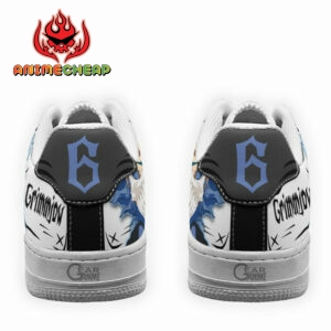 Bleach Grimmjow Jaegerjaquez Air Shoes Custom Anime Sneakers 6
