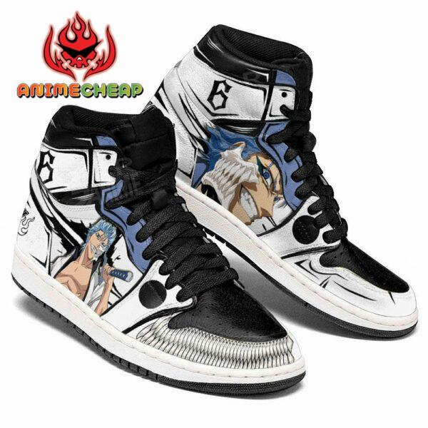 Bleach Grimmjow Jaegerjaquez Shoes Custom Anime Sneakers 3