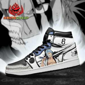 Bleach Grimmjow Jaegerjaquez Shoes Custom Anime Sneakers 7