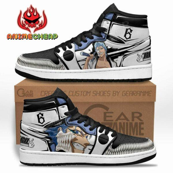 Bleach Grimmjow Jaegerjaquez Shoes Custom Anime Sneakers 1