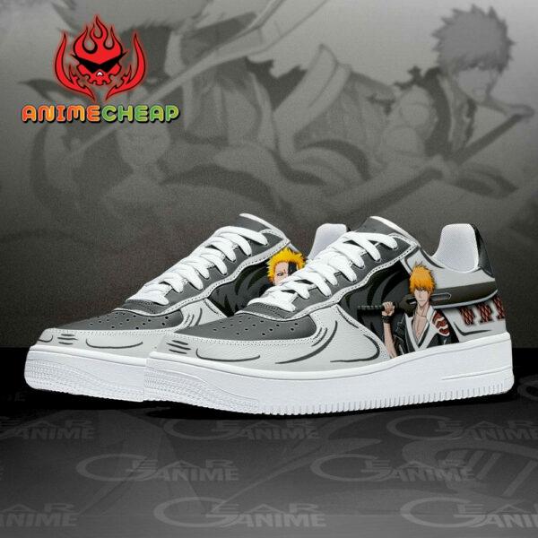 Bleach Ichigo True Shikai And Bankai Air Shoes Custom Anime Sneakers 2