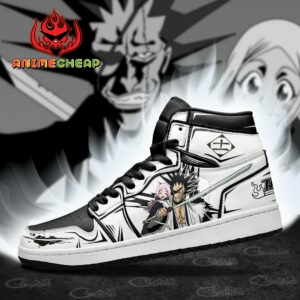 Bleach Kenpachi Zaraki Shoes Custom Anime Sneakers 7