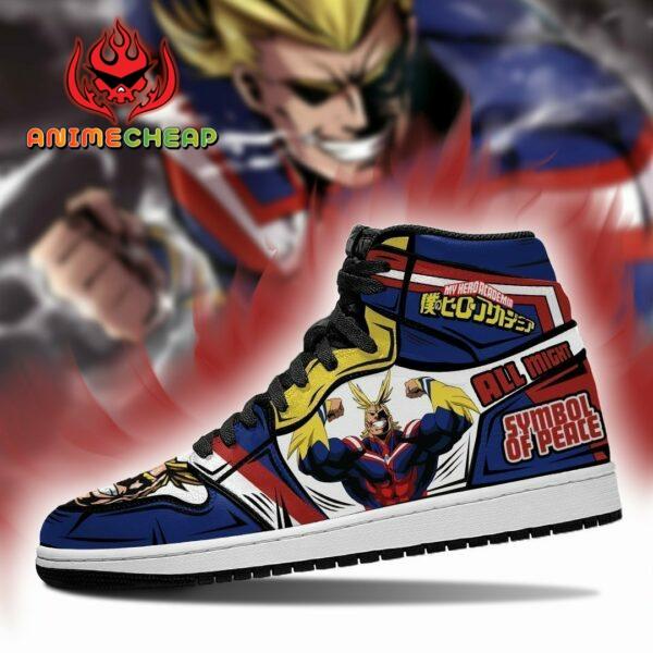 BNHA All Might Shoes Custom Anime My Hero Academia Sneakers 3