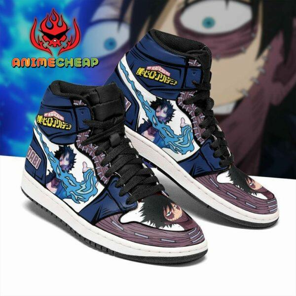 BNHA Dabi Flames Shoes Custom My Hero Academia Anime Sneakers 2