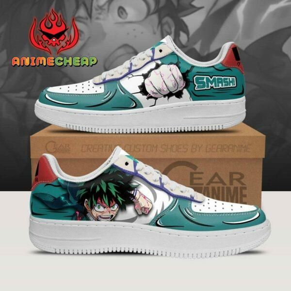 BNHA Deku Air Shoes Custom Anime My Hero Academia Sneakers 1