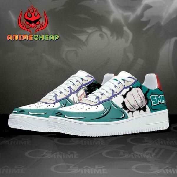 BNHA Deku Air Shoes Custom Anime My Hero Academia Sneakers 2