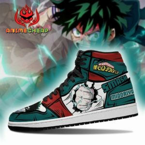 BNHA Deku Shoes Custom Izuku Midoriya My Hero Academia Anime Sneakers 5