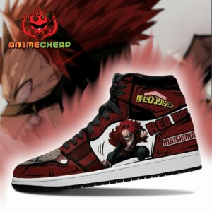 BNHA Eijiro Red Riot Shoes Custom Anime My Hero Academia Sneakers 5