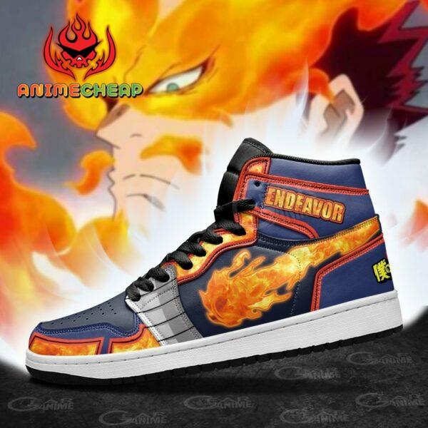 BNHA Endeavor Shoes Custom Anime My Hero Academia Sneakers 4