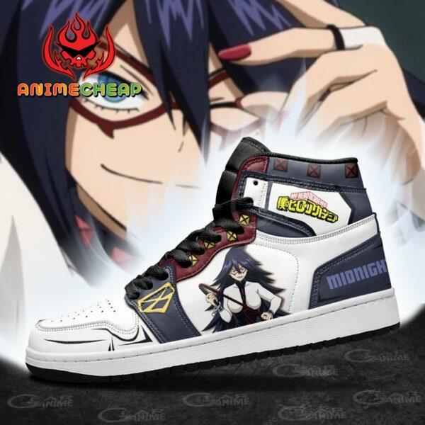 BNHA Hero Midnight Shoes Custom My Hero Academia Anime Sneakers 3