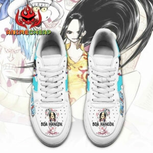 Boa Hancock Air Shoes Custom Anime One Piece Sneakers 4
