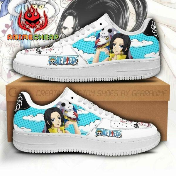 Boa Hancock Air Shoes Custom Anime One Piece Sneakers 1