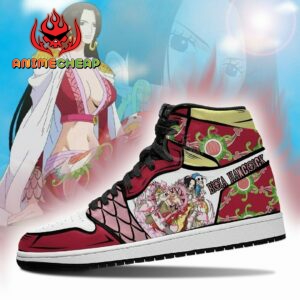 Boa Hancock Shoes Custom Anime One Piece Sneakers 9