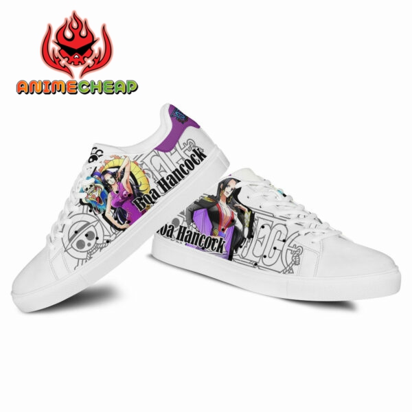 Boa Hancock Skate Shoes Custom Anime OP Shoes 3
