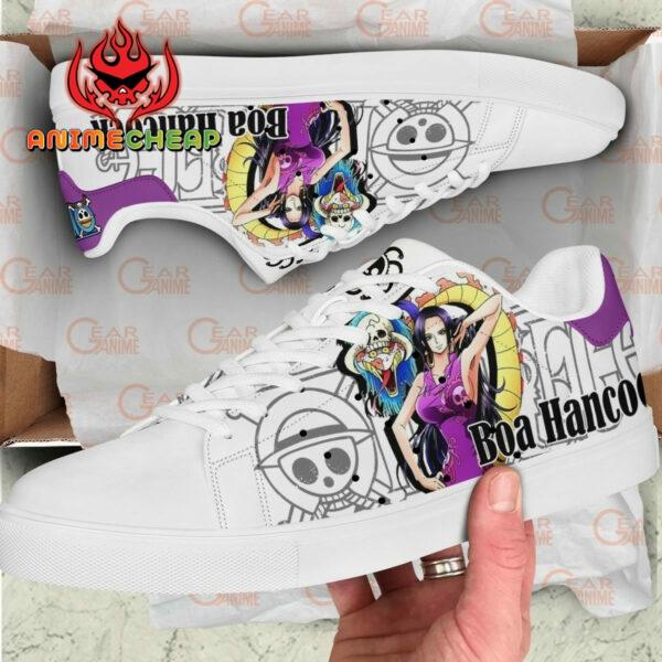 Boa Hancock Skate Shoes Custom Anime OP Shoes 2