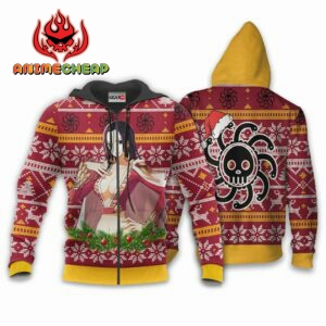 Boa Hancock Ugly Christmas Sweater Custom One Piece Anime XS12 6