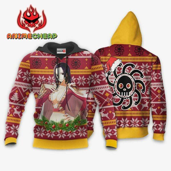 Boa Hancock Ugly Christmas Sweater Custom One Piece Anime XS12 3