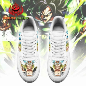 Broly Air Shoes Custom Anime Dragon Ball Sneakers Simple Style 4