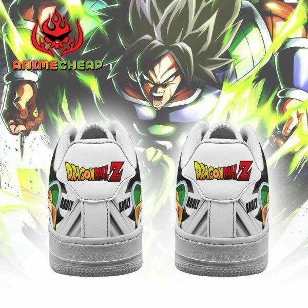 Broly Air Shoes Custom Anime Dragon Ball Sneakers Simple Style 3