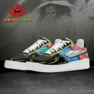 Brook Air Shoes Custom Guitar and Sword Anime One Piece Sneakers 5