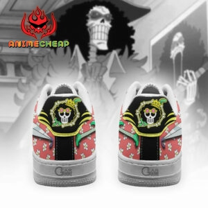 Brook Air Shoes Custom Guitar and Sword Anime One Piece Sneakers 6
