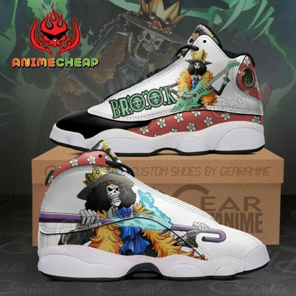 Brook Shoes Custom Anime One Piece Sneakers 2