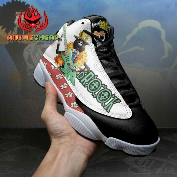 Brook Shoes Custom Anime One Piece Sneakers 4