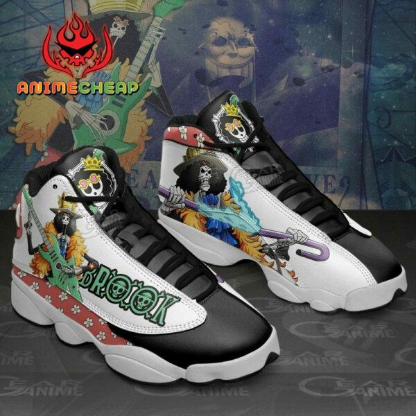 Brook Shoes Custom Anime One Piece Sneakers 1