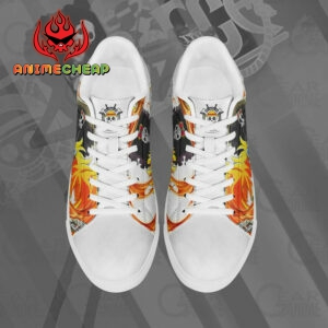 Brook Skate Shoes One Piece Custom Anime Sneakers 7