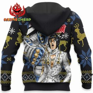 Bruno Bucciarati Ugly Christmas Sweater Custom Anime JJBA XS12 8