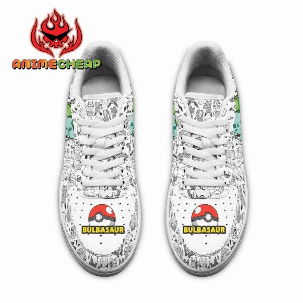 Bulbasaur Air Shoes Custom Anime Pokemon Sneakers 2
