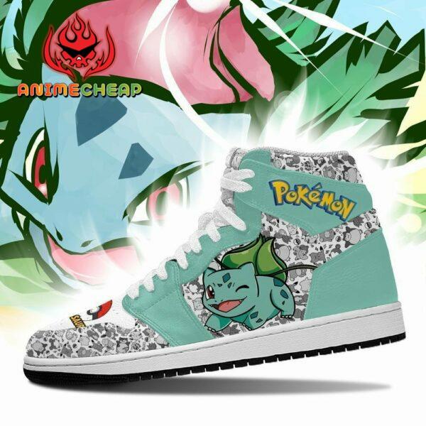 Bulbasaur Shoes Custom Anime Pokemon Sneakers 3