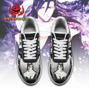 Byakuya Shoes Bleach Anime Sneakers Fan Gift Idea PT05 4