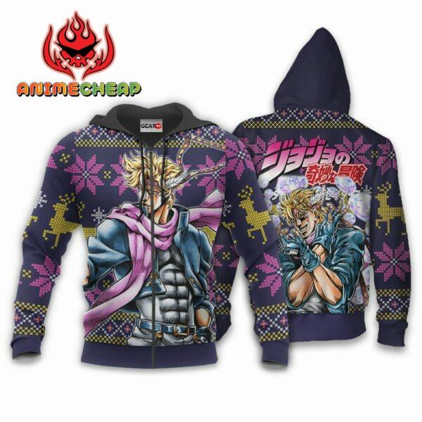 Caesar Anthonio Zeppeli Ugly Christmas Sweater Custom JJBA Anime XS12 2