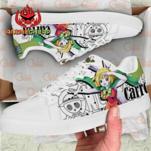 Carrot Skate Shoes Custom Anime One Piece Shoes 5