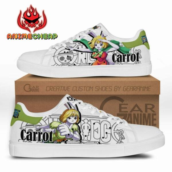 Carrot Skate Shoes Custom Anime One Piece Shoes 1