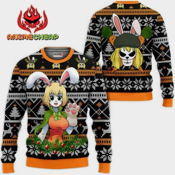 Carrot Ugly Christmas Sweater Custom One Piece Anime XS12 1