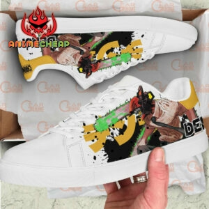 Chainsaw Man Denji Skate Shoes Custom Chainsaw Man Anime Sneakers 5